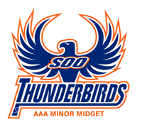 Sault Ste. Marie Soo Minor Midget Thunderbirds Logo